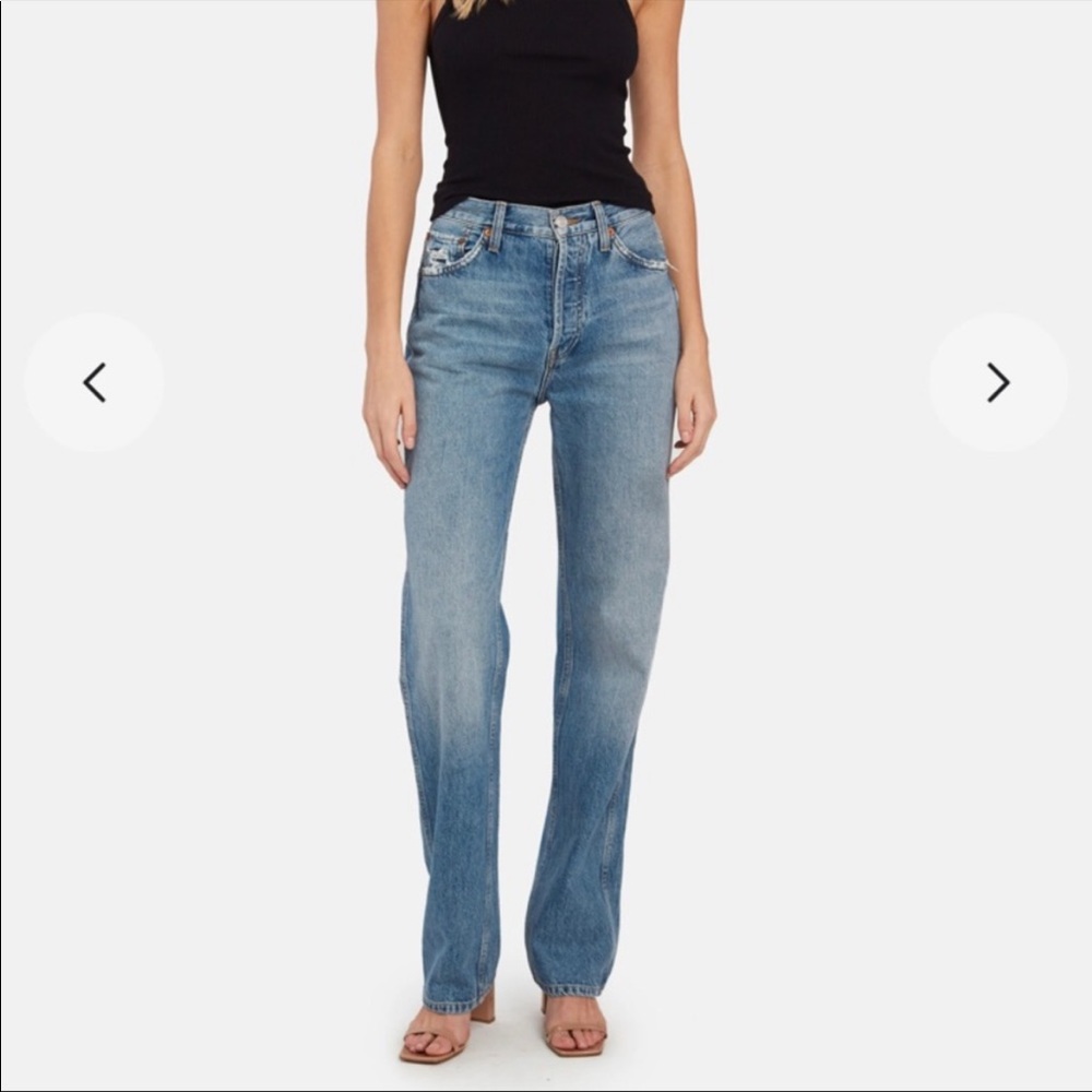 Re/ Done 90s High Rise loose Jeans revolve size 26